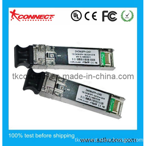 DWDM Fiber Optic Module 10g SFP+ 40km